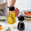 Nagoya Drip-Proof Glass Oil & Vinegar Bottle with Volume Control