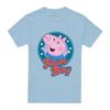 Peppa Pig Unisex Adult Team Boy George Pig Badge T-Shirt
