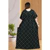 Cotton Nighty Women Plus Size Indian Printed Sleepwear Night Maxi Gown Dress
