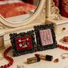 Victorian Style Black & Gold Frame Earrings, Ring, and Jewelry Holder Display