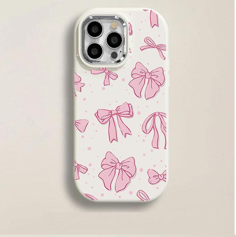 Husă Pentru Realme C63 C61 C67 C51 C53 C55 C21Y C25Y C20 C35 C12 5i 6i 8 9 11 12 13 Pro Plus GT3 cover Drăguță Y2K Fundiță Roz