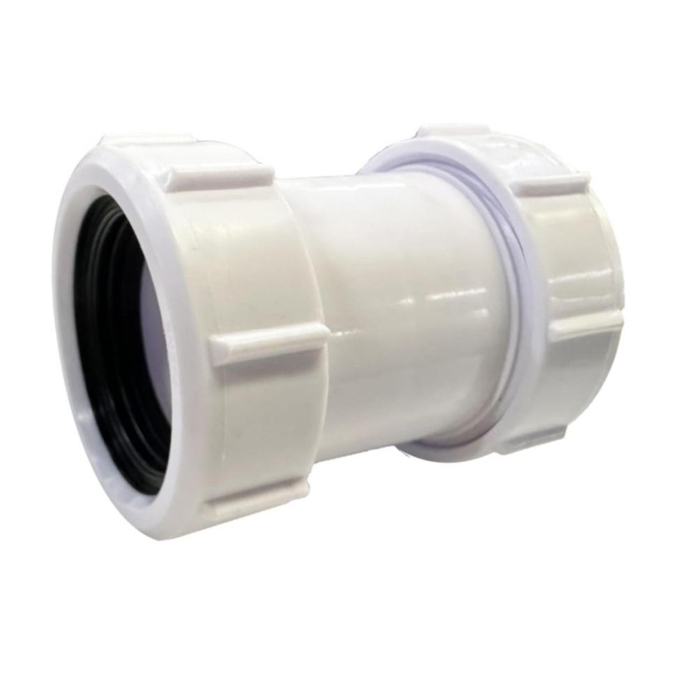 Shower Drain Adapter 80mm Straight Connector Quick Connection Wear Resistant Quick Assembly Tool-free Assembly
