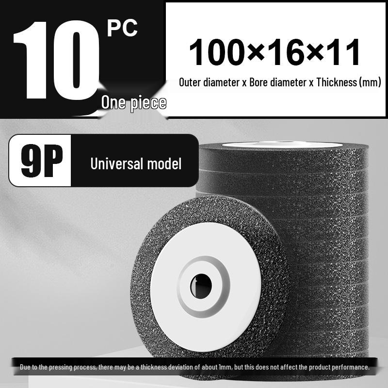 Great White Shark Stainless Steel Polishing Pad - Nylon Fiber Wheel for Angle Grinder Rust Removal