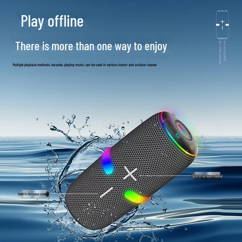 Newmine N511 Portable Wireless Bluetooth Speaker CN plug (adapter included)