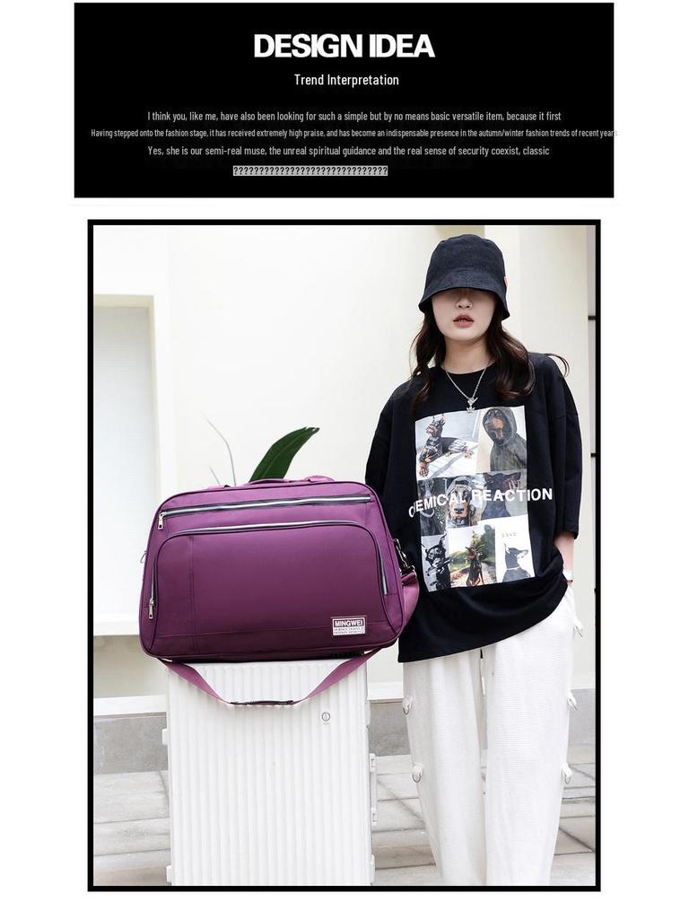 Versatile Crossbody Travel Bag - Extra Large Capacity for Outdoor Sports and Casual Use