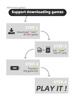 Y2 Fit 4K Console di gioco Stick Retro Console somatosensoriale integrata Giochi NES Console per videogiochi wireless 2.4G scaricabile