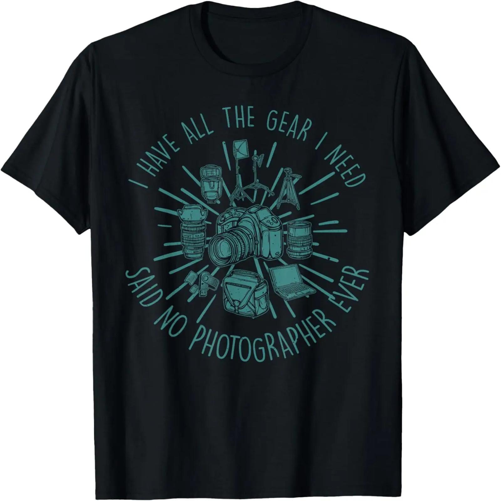 Vintage Handheld Photo Camera Distressed T-Shirt S
