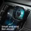 Car Air Outlet Fan USB Color Light Low Noise 3-Speed Fan Multifunctional Mini Fan Cooling Car Accessories Easy To Install