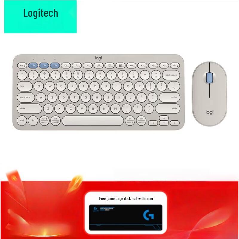 

Logitech G PEBBLE 2 COMBO Wireless Keyboard and Mouse Set