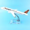 Scala 1/400 16cm Tiger Airways Airbus A320 Modello di Aereo Aerei in Metallo pressofuso Diecast