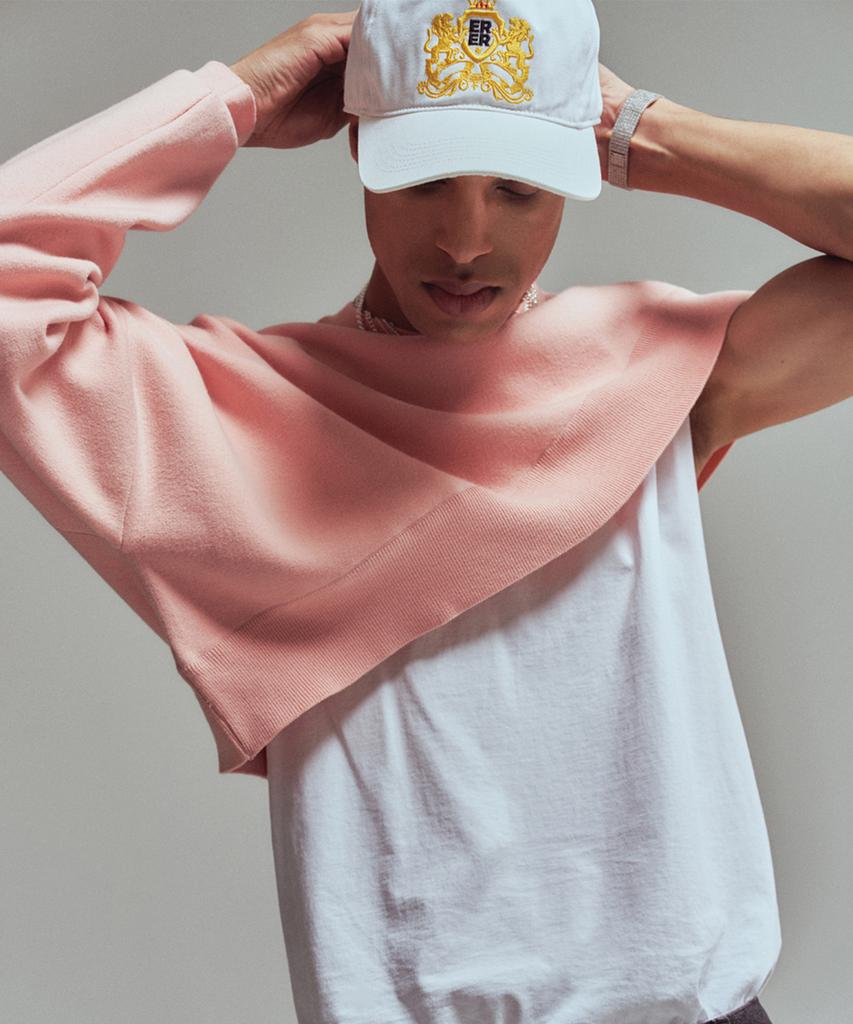 ERER Lion 5-Panel Cap White