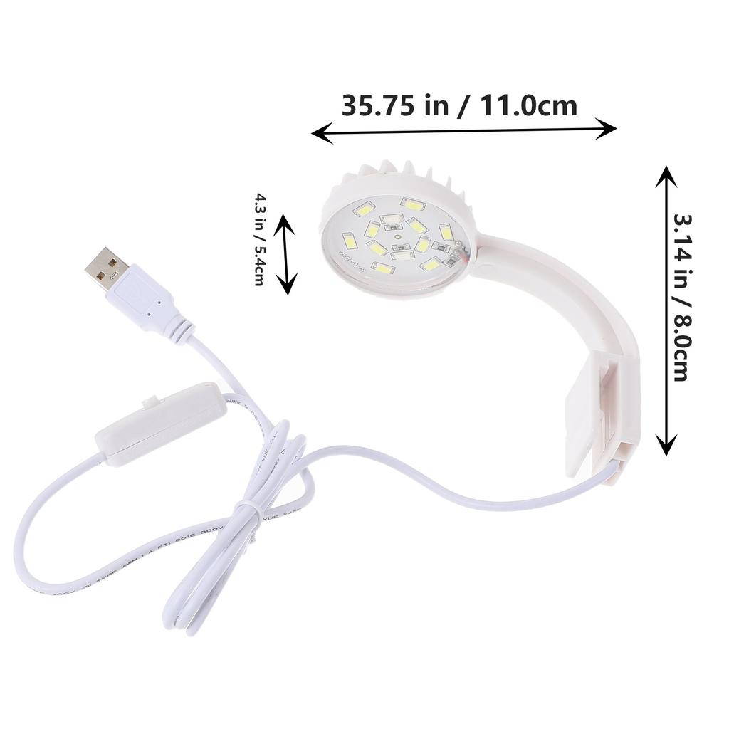 1Pcs USB Coral Light High Quality Durable Aquarium LED Lamp for Fish Tank Promote Photosynthesis Simple Installation Creative