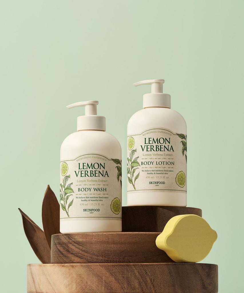 Lemon Verbena Body Wash / Body Lotion 450ml
