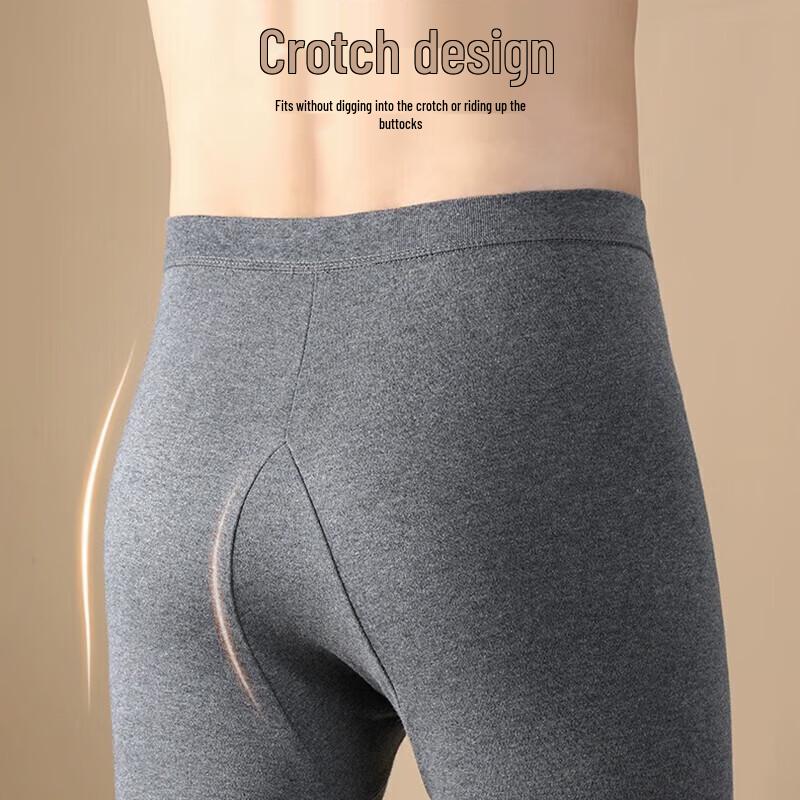 Septwolves Men's Thin 100% Cotton Thermal Underwear Pants