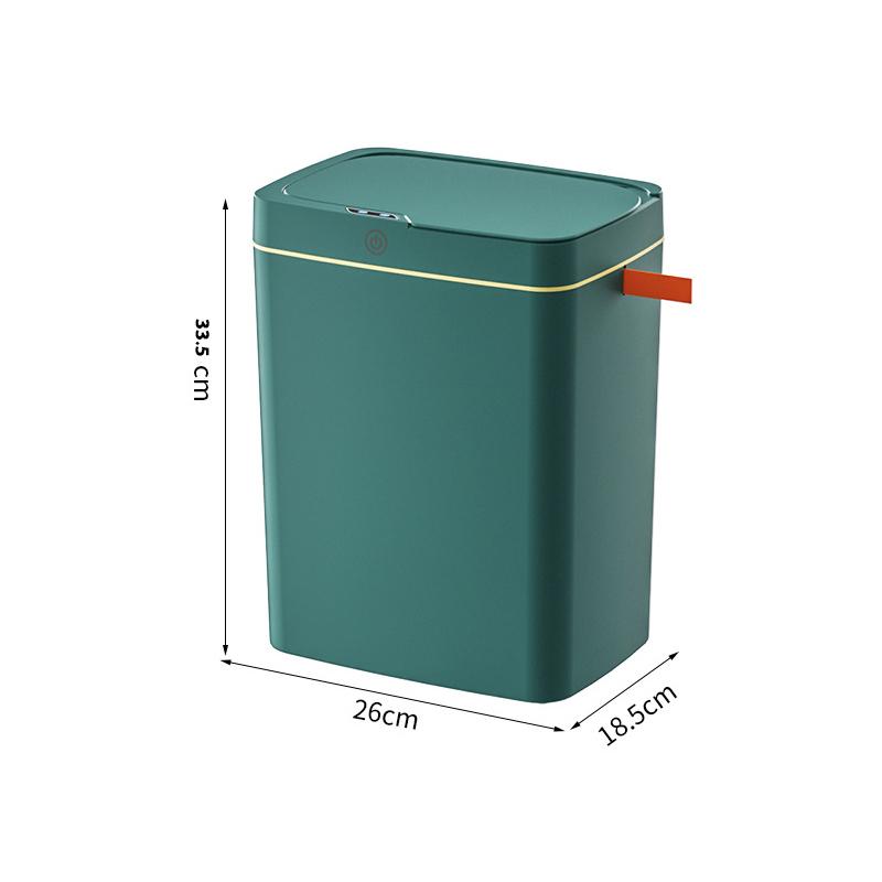 

15/18 л интеллектуальный датчик мусорного ведра ванная комната роскошь мусорное ведро водонепроницаемый узкий мусорный бак USB зарядка мусорное ведро кухня умный