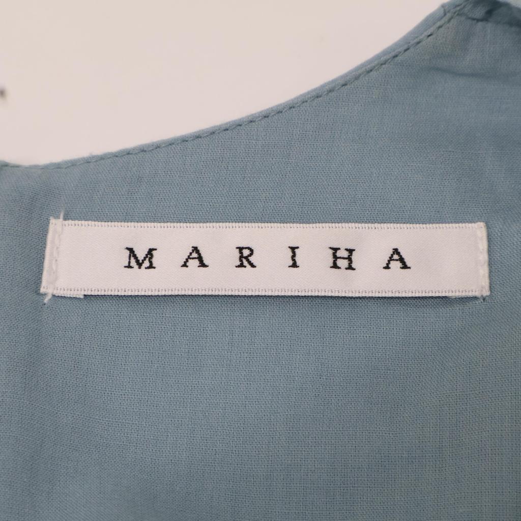 MARIHA Light Blue Night Dress V-neck Maxi Dress Dress Not Written Light blueUsed