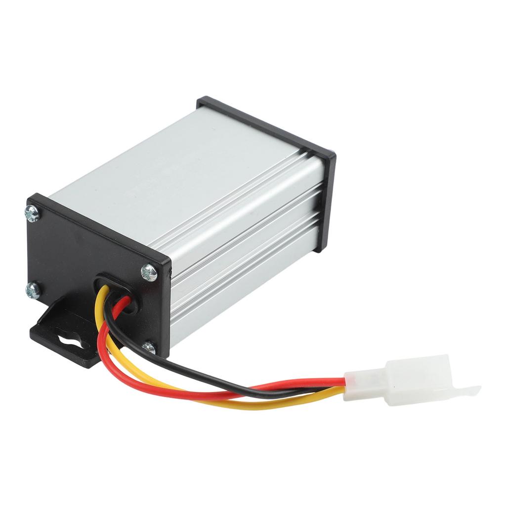 DC 36V 48V 72V to 12V 10A Transformer Adapter with Built In Fuse Protection for Electric Vehicle 12V Load Support
