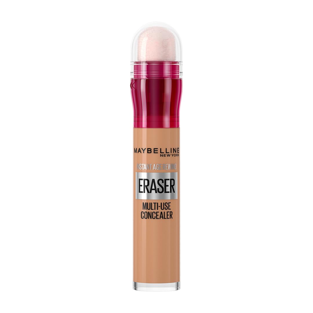 

Maybelline New York Instant Age Rewind Dark Circles Concealer Medium 6g Pack of 1 Brighten Under Eyes Long Lasting Cover