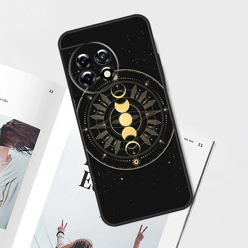 

Galaxy Moon Stars Phase Totem Art Case For OnePlus Nord 5 CE 4 3 Lite N20 N30 OnePlus 15 13 12 11 8 9 10 Pro 12R 13T 13R Cover OnePlus 11