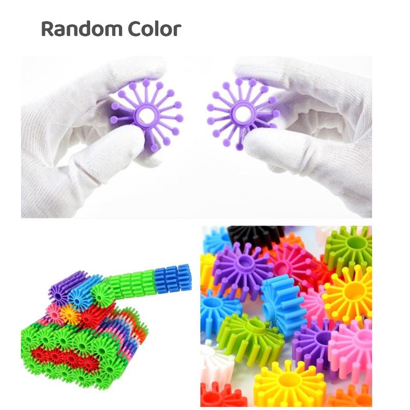 Large Granular Gear Building Blocks For Kids Fun Educational Puzzle Toy For Toddlers