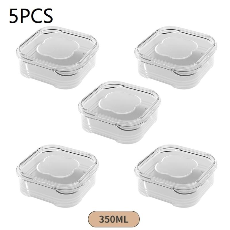 5/10Pcs Frozen Meat Preservation Box Refrigerator Food Retain Freshness Storage Jar Home Kitchen Vegetable Storage Organizer