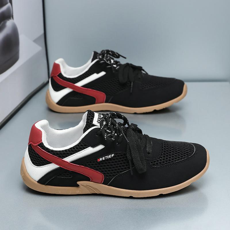 

Summer new light luxury mesh breathable sports soft sole casual shoes lightweight trend versatile men s shoes 44