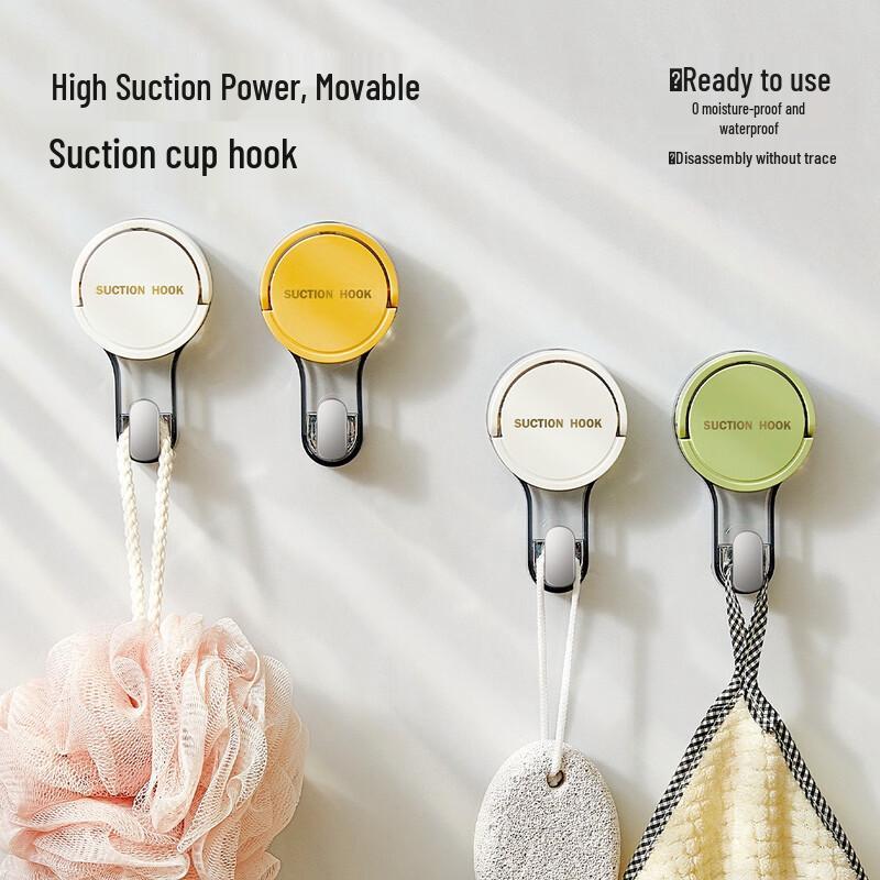 

Fumede No-Drill Double-Head Suction Cup Hooks