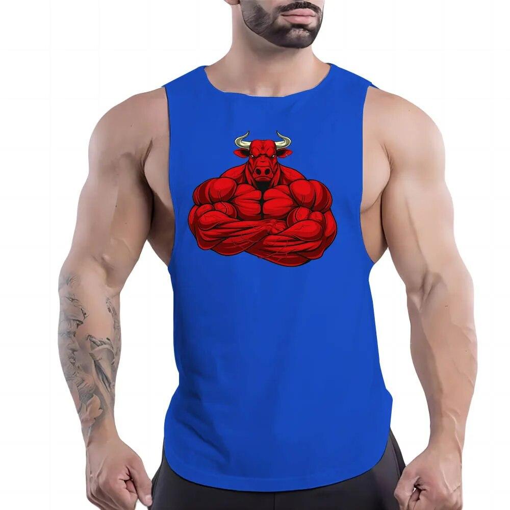 Freizeit Ärmelloses Shirt Basketball Outdoor Mode Atmungsaktive Vier Jahreszeiten Schnell Trocknend Y2k Sport Fnaf Gym Kleidung Männer Tank Top