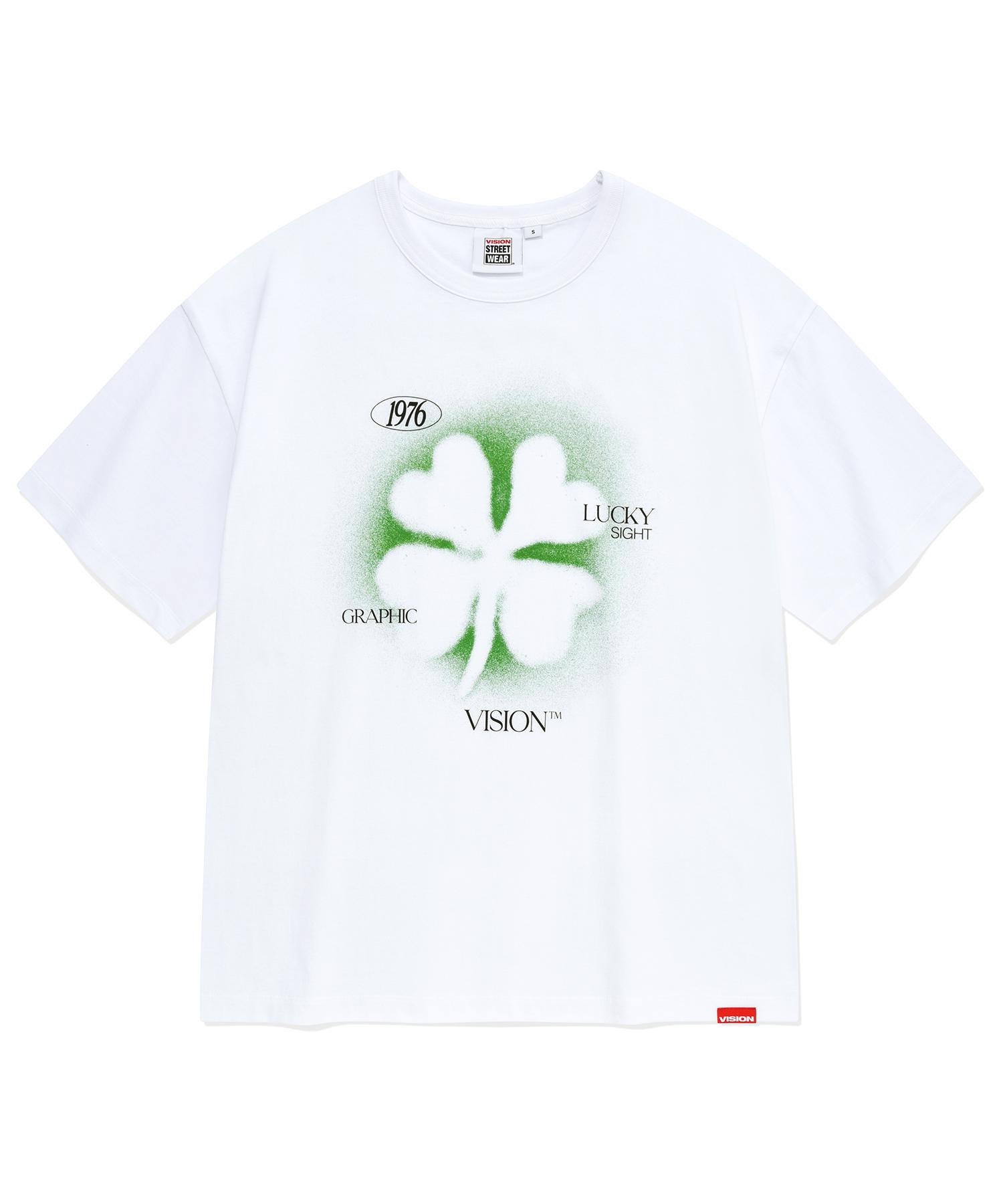Vision Streetwear Vsw Sprayed Clover T-Shirts White L