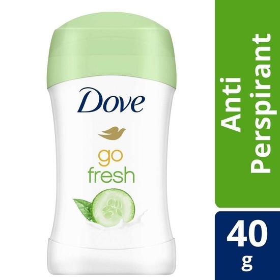 Dove Unisex Antiperspirant Stick Cucumber & Green Tea, 40G, 1 Count