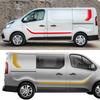 Car Stickers For Renault Trafic Vauxhall Opel Vivaro Fiat Talento Nissan NV300 Camper Van Vinyl Decals Tuning Accessories