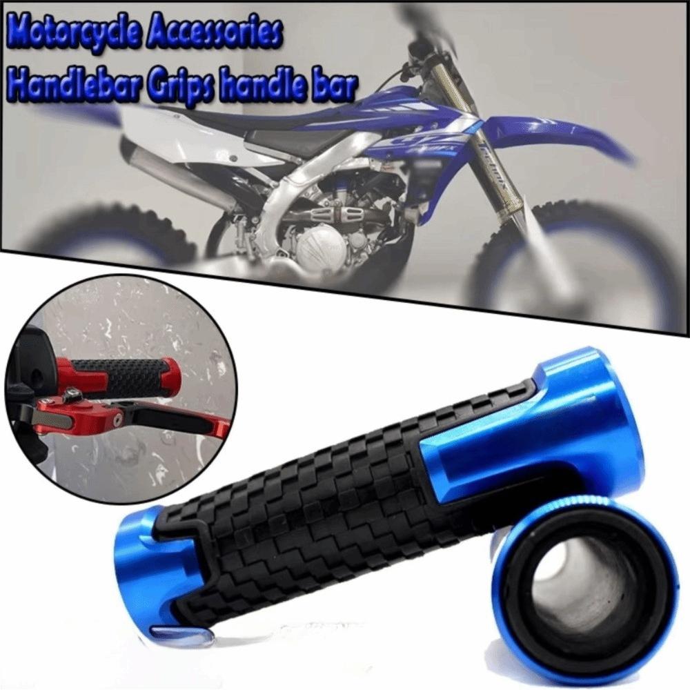 Rubber Moto Handlebars Grip Anti-Slip Handlebar Hand Grips  Motorcycle Modification