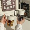 Zündkerzenbecher Keramik Mechanischer Stil Personalisiertes Geschenk Kaffeetasse