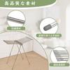 VECELO Foldable Clothes Drying Rack, Compact, 80cm Wide [Suitable for Small Items and Children's Clothes, Includes Clips], Space-Saving Laundry Dryer,