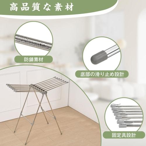 VECELO Foldable Clothes Drying Rack, Compact, 80cm Wide [Suitable for Small Items and Children's Clothes, Includes Clips], Space-Saving Laundry Dryer,