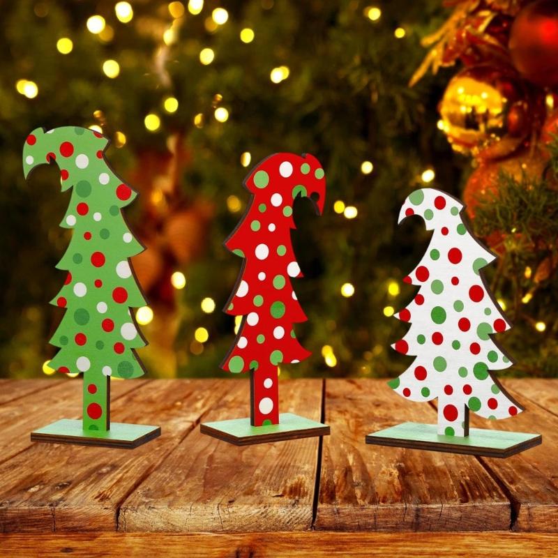 Christmas Tree Tabletop False Tree Party Supplies for Home Decoration