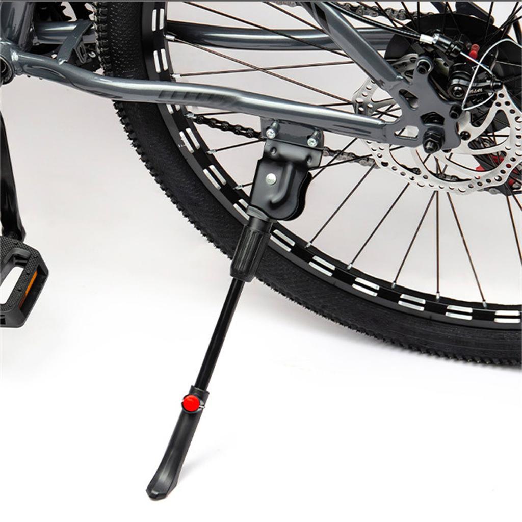Mountain Bike Adjustable Side Stand Parking Rack Two-Hole Design Compatible With Popular MTB-Models