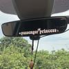 Creative Passenger Princess Mirror Bildekal Söt Bil Vinyl Rolig Konstdekal Dekaler Dekor Bilinteriörtillbehör