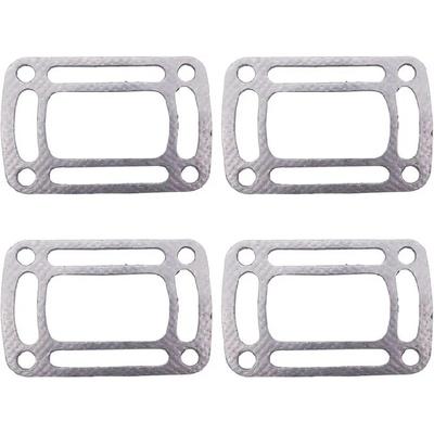 4PCS Gasket 351325 909786 913783 909217 3850496 Compatible with Volvo Penta OMC Exhaust Manifold Elbow Riser 4.3l 5.0l 5.7l 5.8I