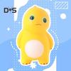 1/2/3Pcs Light-up Cartoon Dinosaur Squeeze Toy Stress Relief Glowing Dino Pinch Sensory Toy Kids Adults Stress Ball Animal Fidget Toy