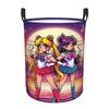 Custom Sailors Anime Moons Laundry Hamper Large Storage Basket Usagi Tsukino Cartoon Kids Nursery Toy Organizer