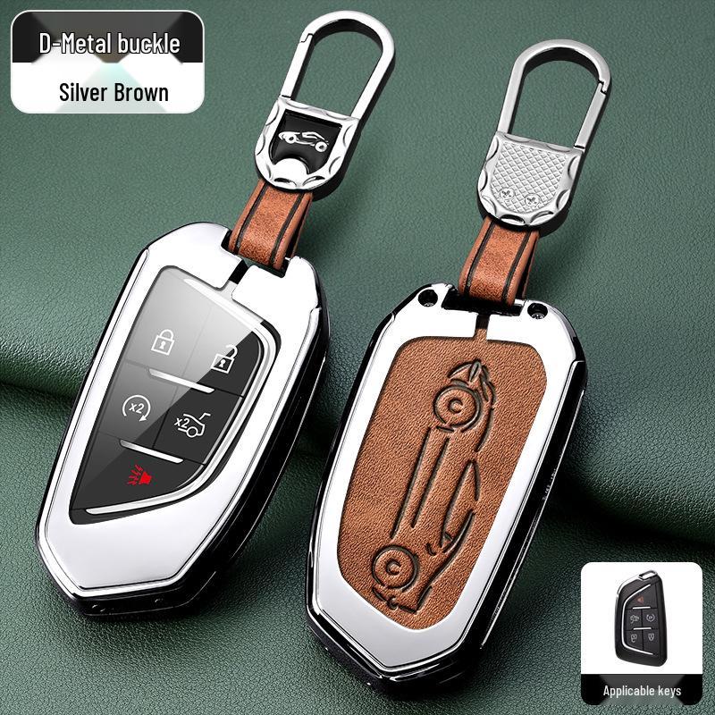 Cadillac XT5, CT5, XT4, XT6, CT6, XTS, ATSL, CT4 Premium Metal Key Cover