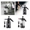 2.0L Auto Foam Pump Sprayer Manual Pressure Soap 12.4x33cm for Home Garden Cleaning
