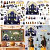 Classroom Halloween Theme Indoor Castle Decor Stickers Set With Material Paper