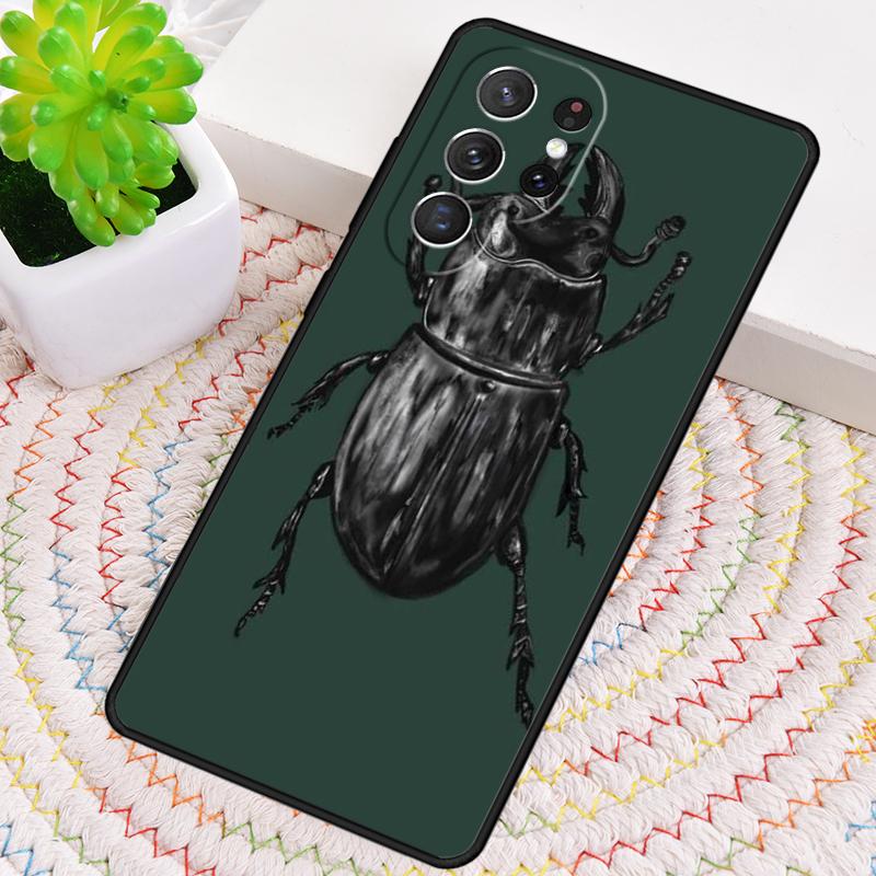 Dung Beetle Insect Phone Case for Samsung Galaxy Note 10 Pro S26 Ultra S23 S24 FE S25 S21 S22 PLUS Shockproof Cove