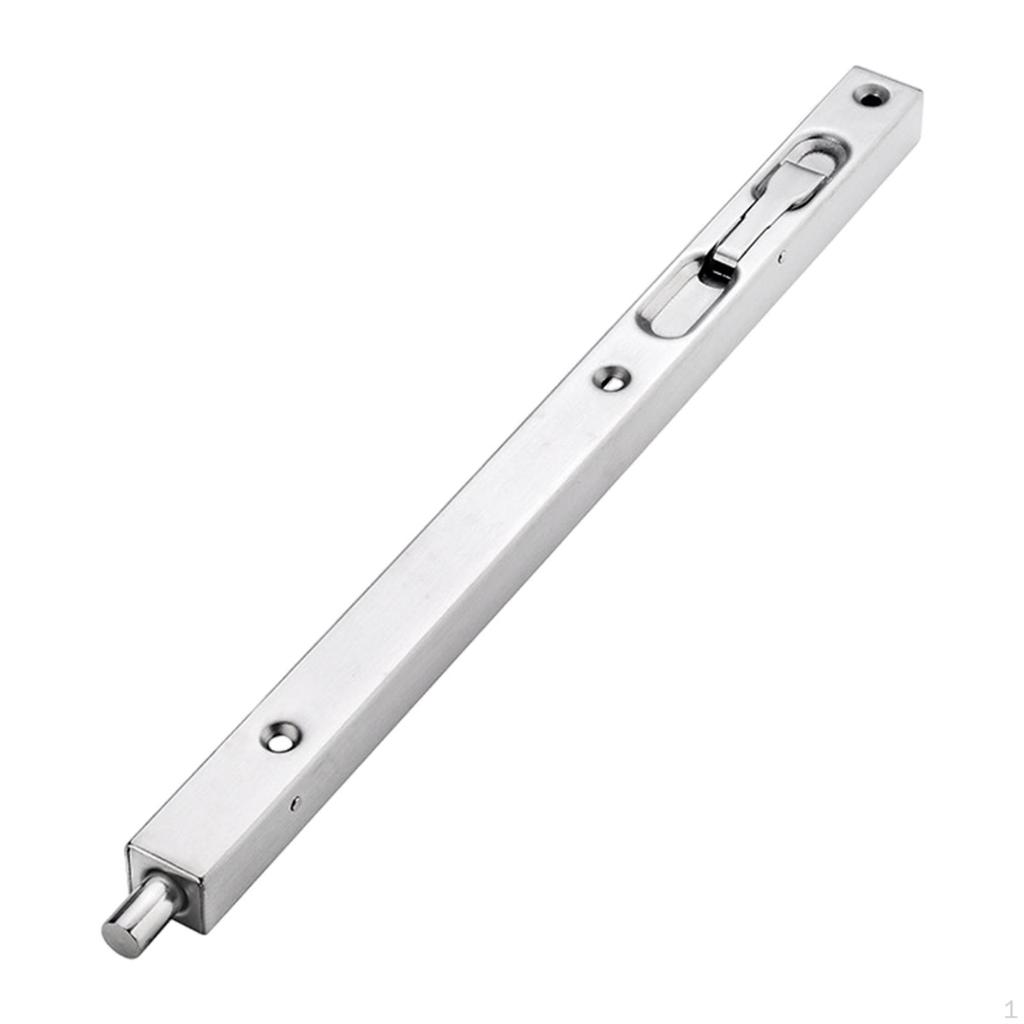 Flush Bolt , Sturdy Wear Resistant Easy To Use Practical Hardware Concealed Latch for Apartment