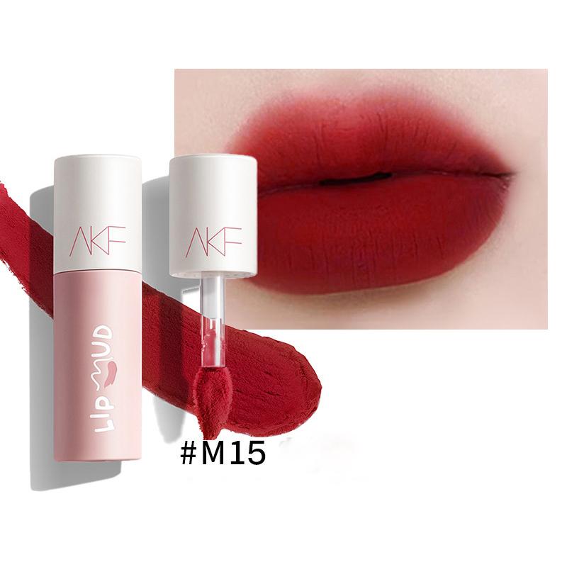 lipstick Lip mud matte mist face velvet Lip mud Red lip glaze to show white lip gloss lip cream