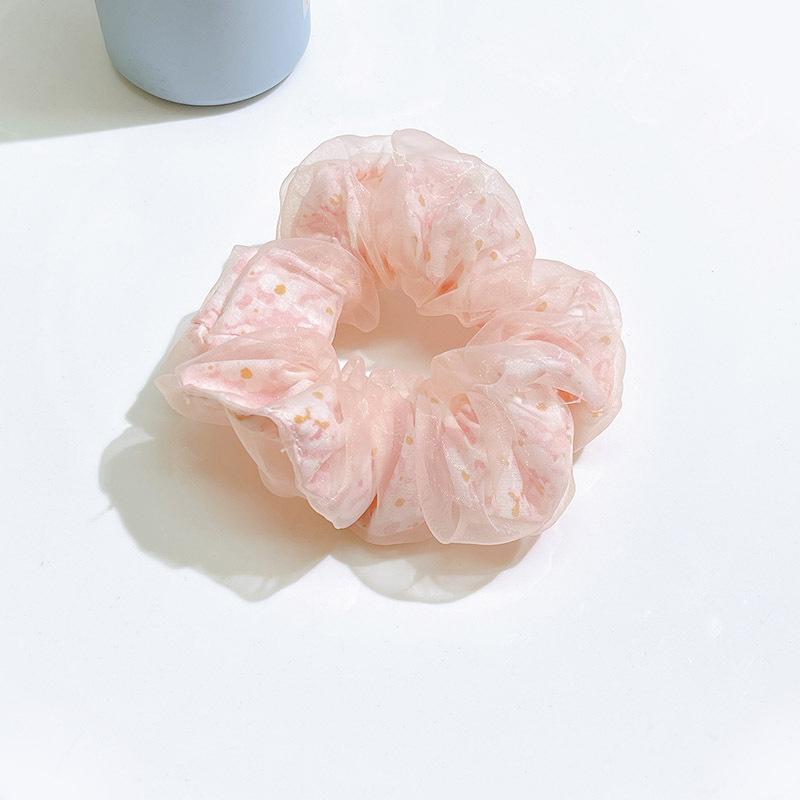 Large Intestine Bag, Small Intestine Double Yarn Headband, Small Fresh Daisy Mesh Yarn Hair Band, Fat Intestine Headband, Ball Head Decoration