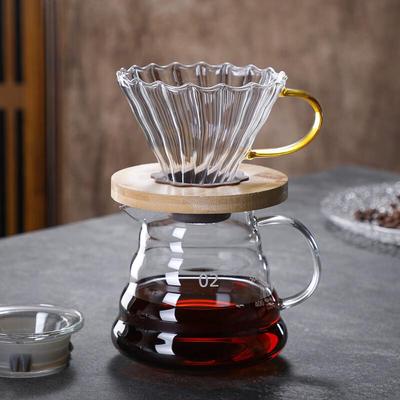 Pour Over Glas Kaffeekannen Set