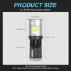 MAXGTRS 2x Two Color Switch T10 LED W5W Car Side Interior lights 12V Bulb 2835 Chips 194 168 White 6000K Parking Dome Lamps